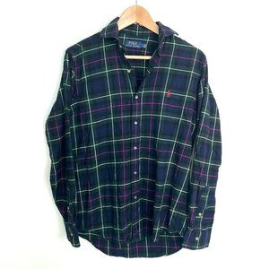 Polo Ralph Lauren Green Plaid Button Down